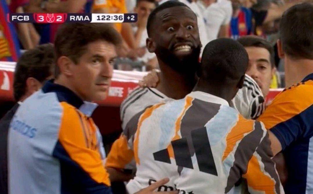 皇马遭重创！后防核心失控染红 西媒曝超级罚单：最高禁赛12场